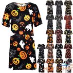 womens spooky cat ghost halloween ladies baggy lounge wear pj t shirt dress 0 1.jpg