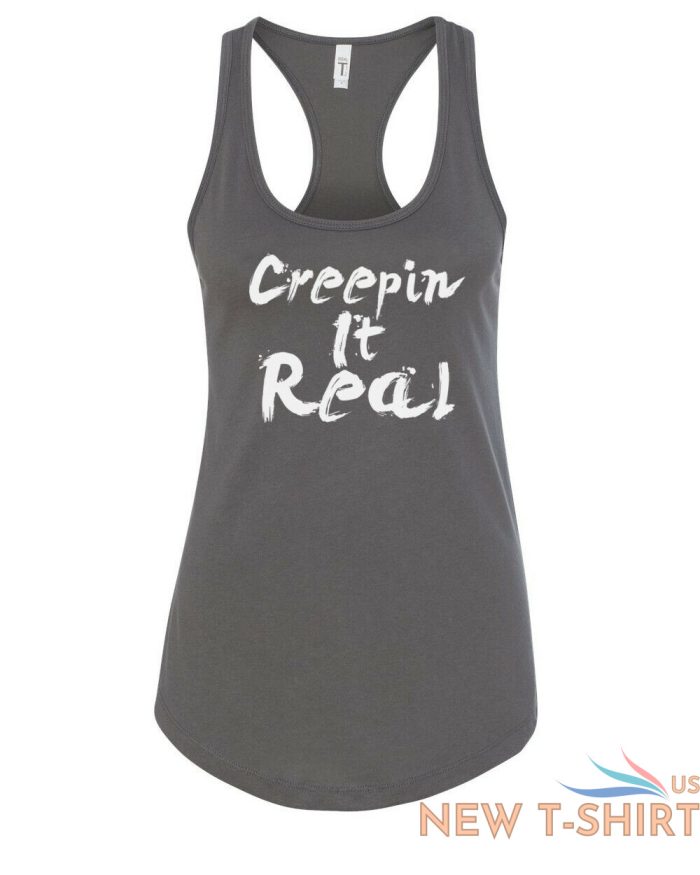 womens tank top creepin it real t shirt halloween fall t shirt spooky party tee 4 1.jpg