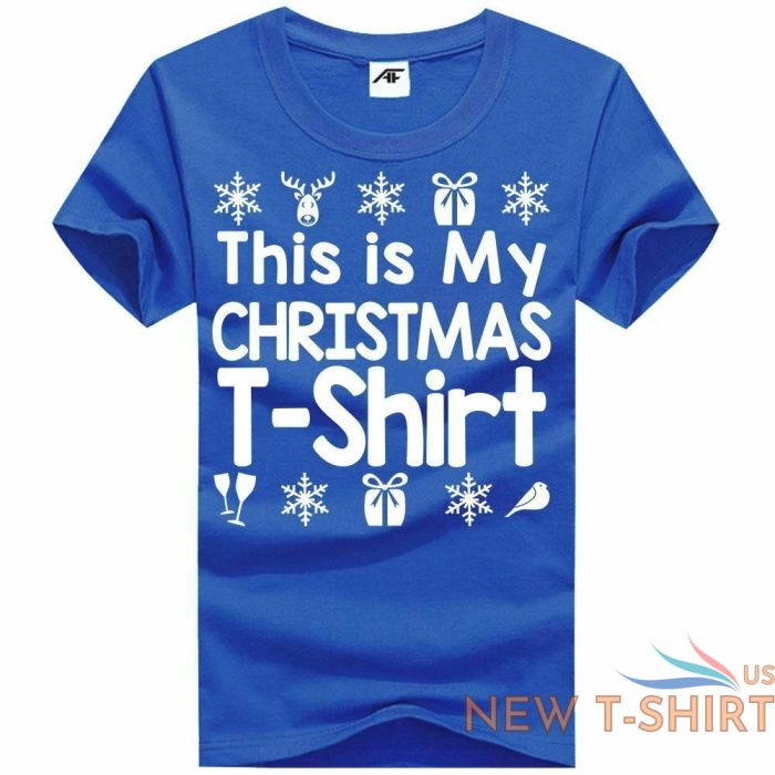 womens this is my christmas t shirt girls novelty crew neck shirt top tees 1.jpg