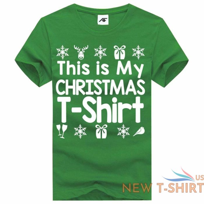 womens this is my christmas t shirt girls novelty crew neck shirt top tees 6.jpg