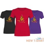 womens tree xmas merry christmas print tshirt girls short sleeve cotton top 0 1.jpg