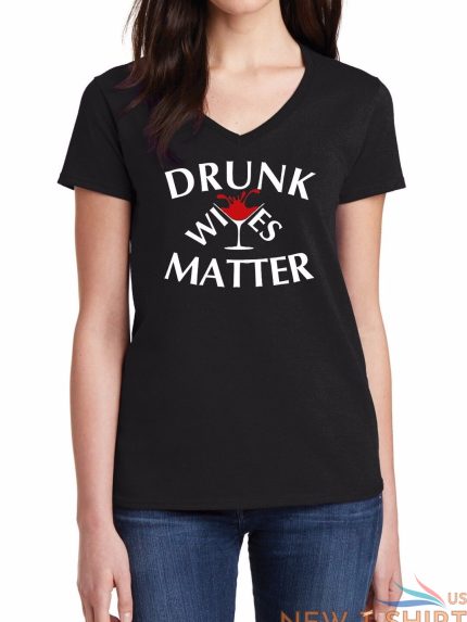 womens v neck drunk wives matter t shirt halloween oktoberfest funny outfit tee 0.jpg