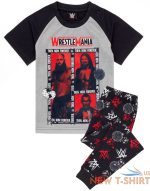 wwe pyjamas boys wrestle mania t shirt trousers kids pjs set 0.jpg