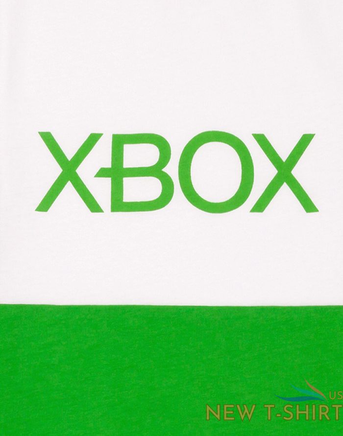 xbox t shirt boys kids black green game console logo clothing top 5.jpg