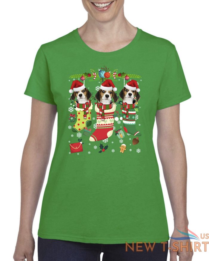 xmas tshirt beagle dog xmas shirt christmas t shirt xmas t shirt stocking filler 4.jpg