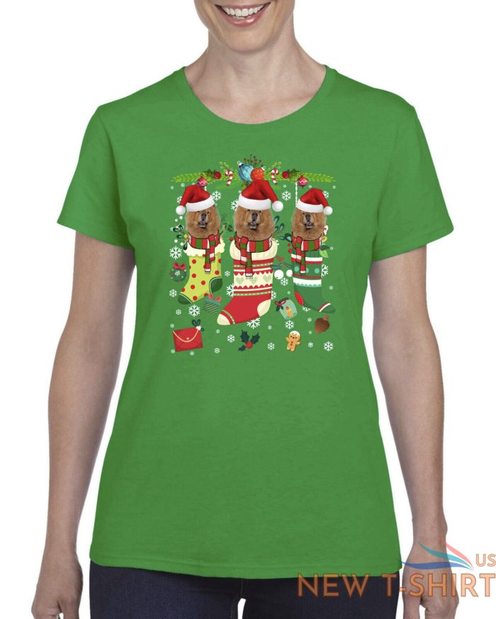 xmas tshirt chow chow dog xmas shirt christmas t shirt xmas t shirt stocking 4.jpg