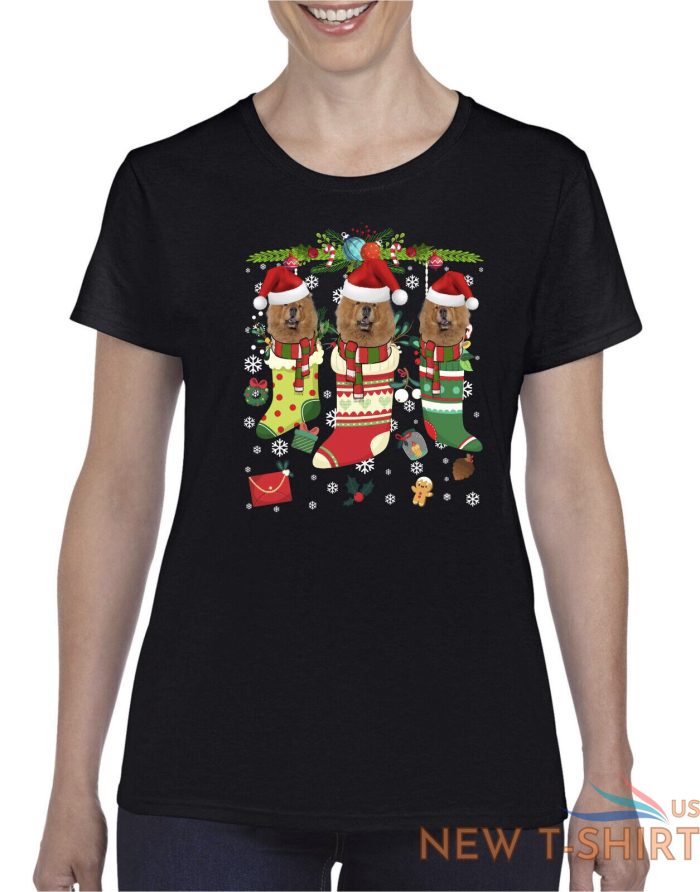 xmas tshirt chow chow dog xmas shirt christmas t shirt xmas t shirt stocking 9.jpg