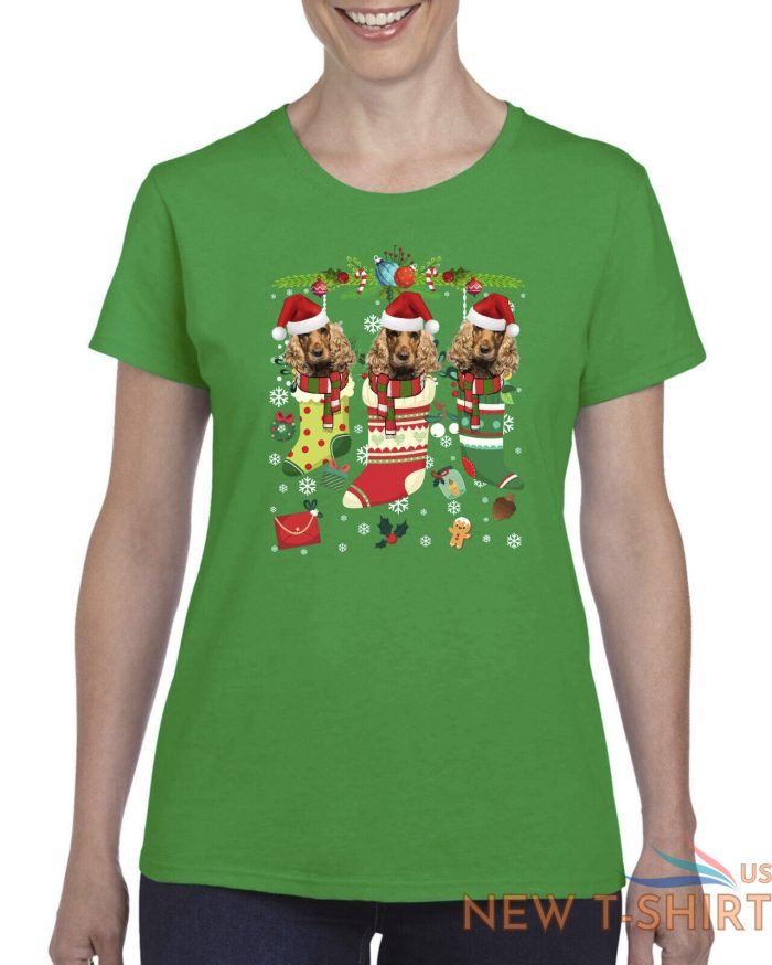 xmas tshirt cocker spaniel dog xmas shirt christmas t shirt xmas t shirt crimbo 4.jpg