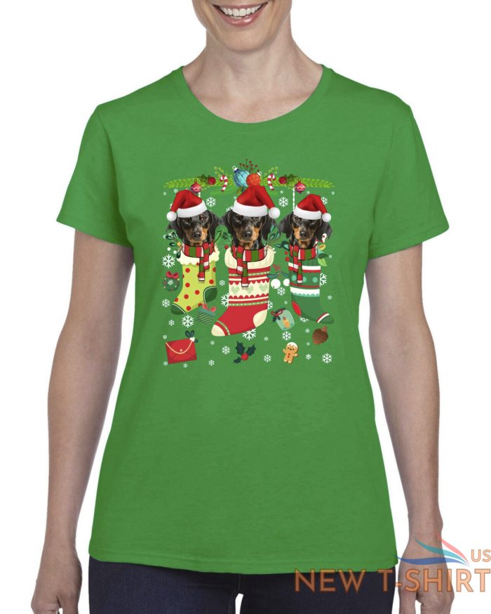 xmas tshirt dachshund dog xmas shirt christmas t shirt xmas t shirt stocking 4.jpg