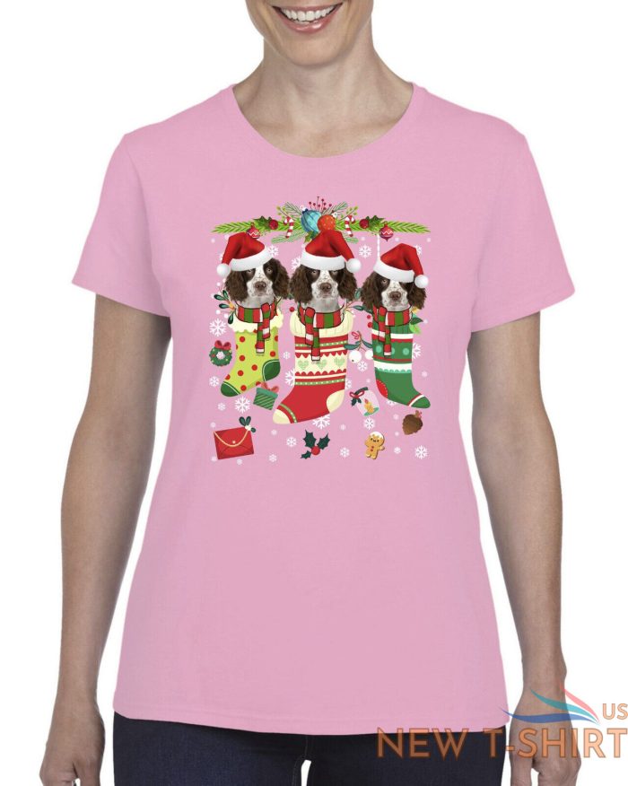 xmas tshirt english springer spaniel xmas shirt christmas t shirt xmas t shirt 5.jpg