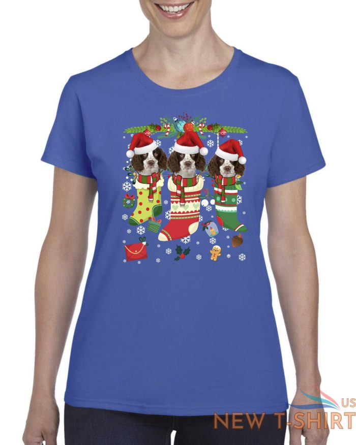 xmas tshirt english springer spaniel xmas shirt christmas t shirt xmas t shirt 9.jpg