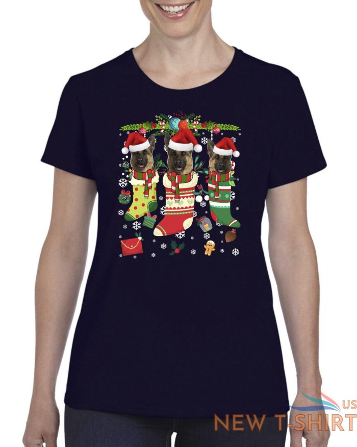 xmas tshirt german shepherd xmas shirt christmas t shirt xmas t shirt stocking 7.jpg