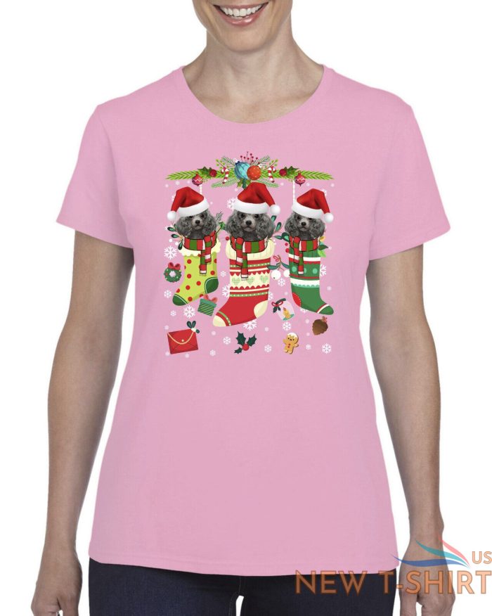 xmas tshirt poodle dog xmas shirt christmas t shirt xmas t shirt stocking filler 6.jpg