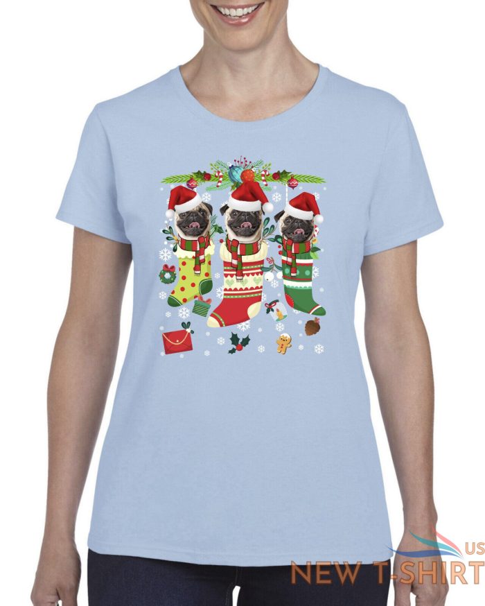 xmas tshirt pug dog xmas shirt christmas t shirt xmas t shirt stocking filler 5.jpg