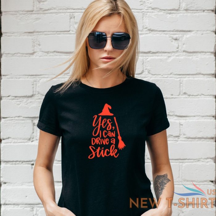 yes i can drive a stick t shirt halloween fall witch pagan unisex lady fit 0.jpg