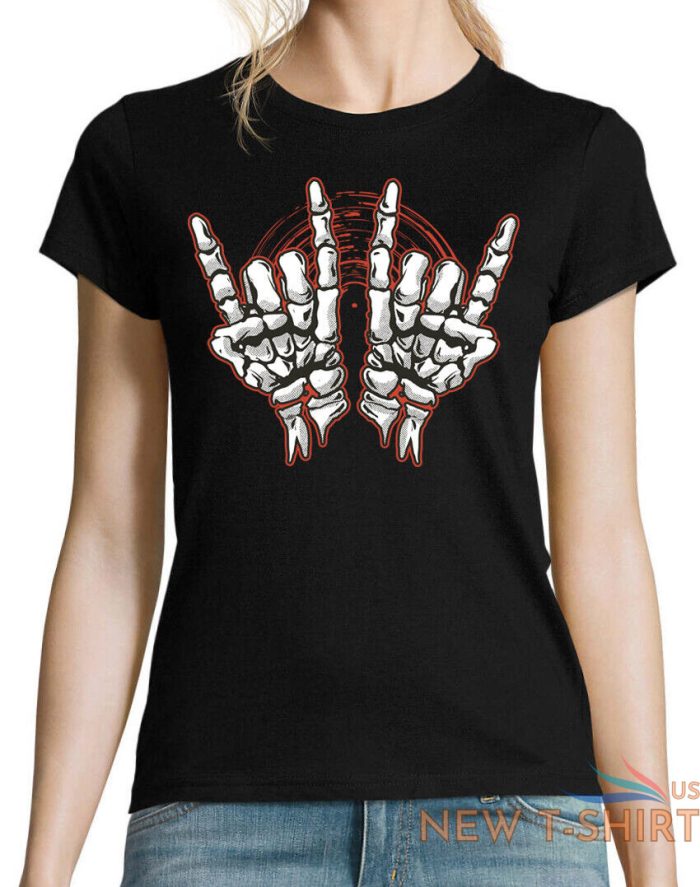 youth designz women s skeleton hand rock n roll skull punk metal fan fest t shirt 5.jpg