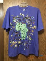 africa traditional t shirt purple earth made in zimbabwe fair trade size s 2.jpg