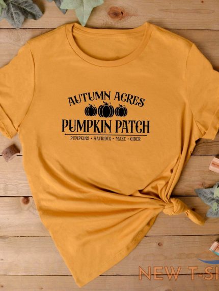 autumn clothing ladies t shirt autumn acres pumpkin patch trending autumn 1.jpg