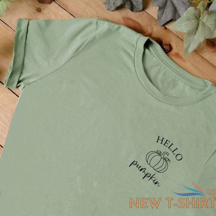 autumn clothing ladies t shirt hello pumpkin trending autumn top halloween 0.jpg