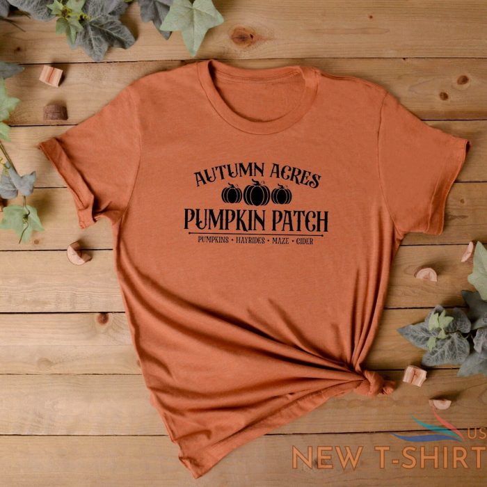 autumn clothing unisex t shirt autumn acres pumpkin patch trending autumn 1.jpg