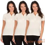 b c ladies fair trade polo neck shirt organic jersey cotton pique t shirt top 5.jpg