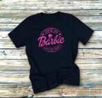 barbie t shirt black top tee trending women rose gold pink white unisex xs 4xl 0.jpg