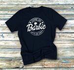 barbie t shirt black top tee trending women rose gold pink white unisex xs 4xl 2.jpg