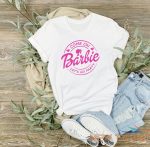 barbie t shirt white top tee trending women rose gold pink black unisex xs 4xl 0.jpg