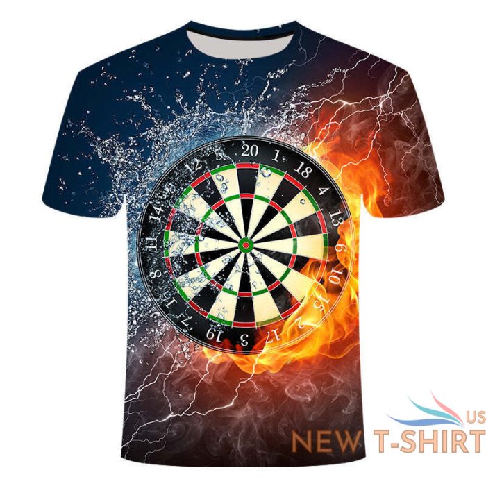 bloody darts printing foreign trade men s short sleeved t shirt men s trend shor 0.jpg