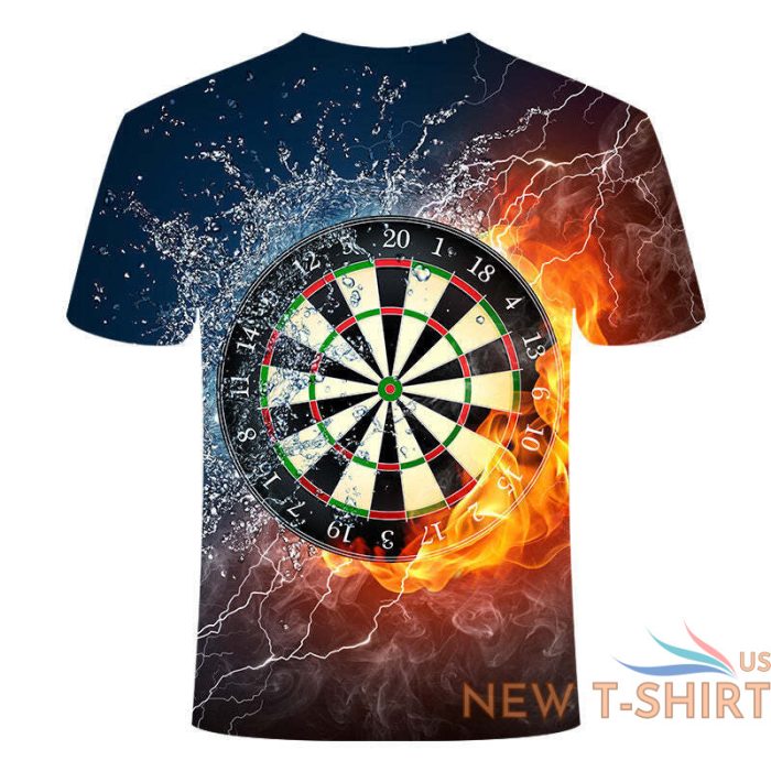 bloody darts printing foreign trade men s short sleeved t shirt men s trend shor 1.jpg