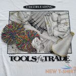 cheerleader shirt tools of the trade cheerleading white unisex t shirt 0.jpg