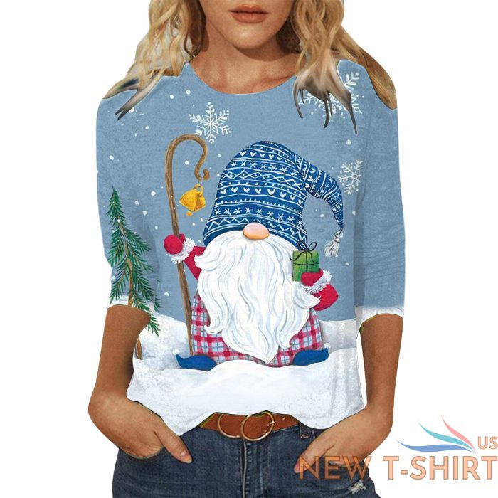 christmas t shirt womens merry and bright shirt print tree t shirt holiday 2.jpg