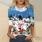 christmas t shirt womens merry and bright shirt print tree t shirt holiday 8.jpg