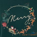 croft barrow womens christmas t shirt top santa reindeer glitter mom gift new 0.jpg