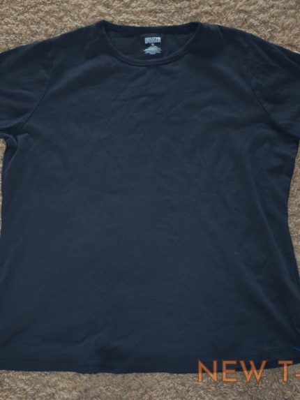duluth trading co black short sleeve 100 cotton t shirt womens size x large xl 0.jpg