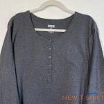 duluth trading co shirt womens 4x longtail t henley plus size top grey basic 4xl 1.jpg