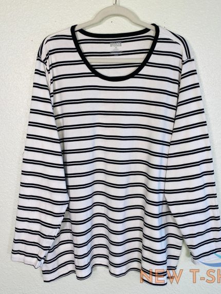 duluth trading co shirt womens 4x stripe longtail t plus size top basic 4xl 0.jpg