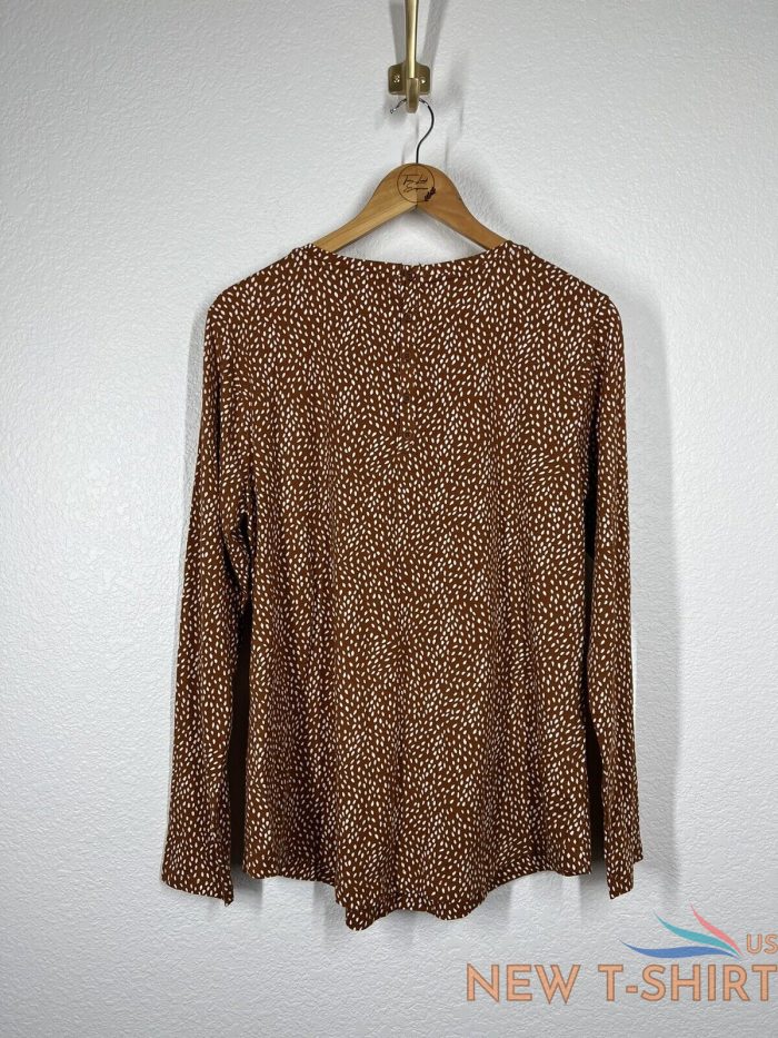 duluth trading co willow knit button back top size large l pima cotton 2.jpg