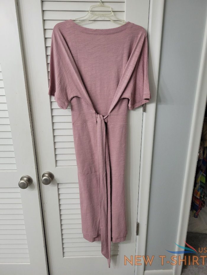 duluth trading co womens size xl t shirt dress dusty rose pink 2.jpg