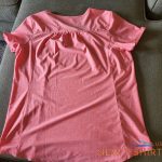 duluth trading co womens t shirt with princess seaming on front l orange 3.jpg