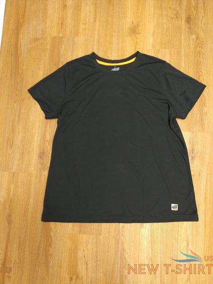 duluth trading company 40 grit black short sleeve shirt size xl women s nwt 0.jpg