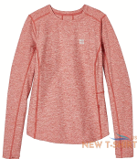 duluth trading company women s akhg meltwater l s crew shirt nwt small melon 0.png