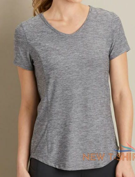 duluth trading company women s armachillo v neck t shirt nwt small bright lilac 1.jpg