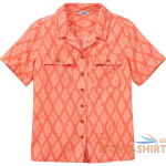 duluth trading company women s artisan hemp untucked camp shirt nwt medium coral 0.png