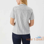 duluth trading company women s artisan hemp untucked camp shirt nwt small navy 2.png