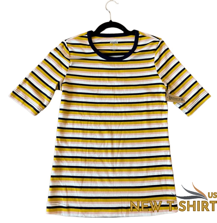 duluth trading nwt striped longtail t elbow short sleeve top 0.png