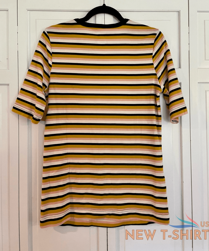 duluth trading nwt striped longtail t elbow short sleeve top 5.png