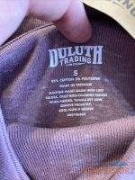 duluth trading tunic top women s small blue ridge mock neck tshirt long sleeve 1.jpg