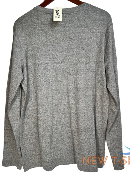 duluth trading womens longtail t shirt gray heathered long sleeve henley l new 1.png