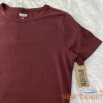 duluth trading womens nwt burgundy t shirt small 100 cotton basic minimal 1.jpg